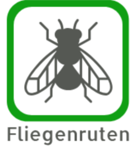 Fliegenrute fliegenfischen