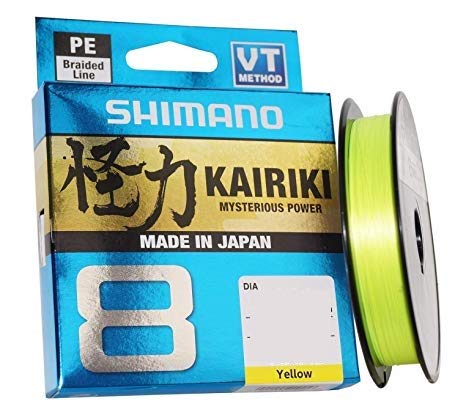 Shimano Kairiki 8 300 Mt 0.315 Mm 50 Lb Green - Hilos Trenzados De